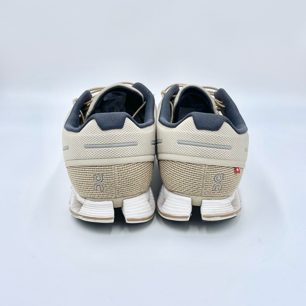 On Cloud 5 Sand/ Cream Lightweight Running Shoe Men’s size 12 - Picture 6 of 11